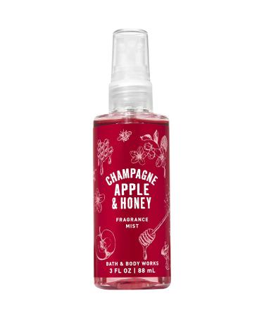 Bath and Body Works Champagne Apple & Honey Travel Size Fine Fragrance Mist 3 Fluid Ounce (2019 Edition)