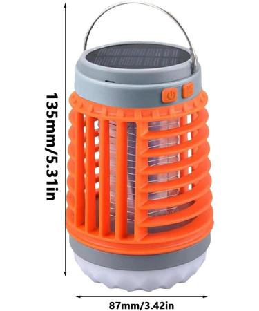 Buggs Zapper Outdoor LED UV Light Mosquitoes Zapper for Outdoor Indoor Waterproof Mosquitoes Killers Portable Solar and USB Charging Buggs Zapper for Home Camping Use - Buy Online on GoSupps.com
