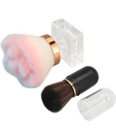 EXQUISITE AND STYLISH HANDLE THICKENED DIE CAST DESIGN SOFT BRISTLES Synthetic Fiber BRISTLES: Makeup Brush Set with Black Travel Bag Synthetic Fiber Hair for Blending  - Buy Online on GoSupps.com