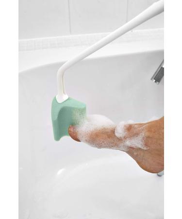 Blue Long Handled Foot Plus Toe Drive Sponge - Convenient Cleaning Tool - Buy Online on GoSupps.com