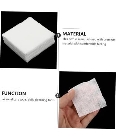 minkissy 18boxes Cleansing Cotton Non Woven Face Pad Makeup Remover Wipes Makeup Sponge Sensitive Wipes Skin Cleaning Pad Cleaning Tool Travel Powder Puff Non-woven Fabric White Make up - Buy Online on GoSupps.com