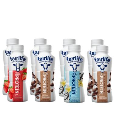 Fairlife Nutrition Plan High Protein Shake Assorted Variety Pack Sampler - 11.5 Fl Oz (8 Pack)