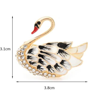 Pin Jewelry Gifts for Women Ladies Fashion Accessories Brooch Ladies Elegant Bird Party Brooch Cardigan Jacket Coat Brooch Brooches & Pins - Buy Online on GoSupps.com
