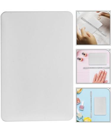 iplusmile Palette Cosm tique en Acier Inoxydable Anneau Grosse Taille Carr M lange Fond de Teint Nail Art Professionnel Femme Usage Beaut  - Buy Online on GoSupps.com