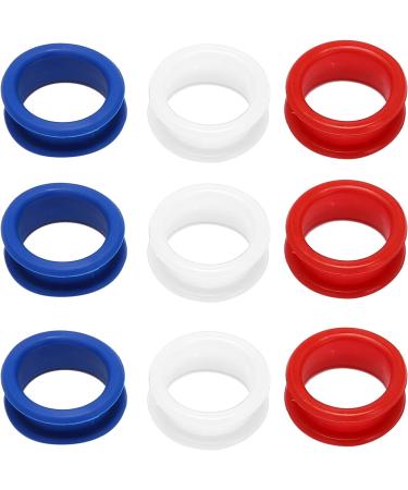 50 Pieces Silicone Rings for All Scissors Inserts Hair Cutting Styling Tools Accessories Mix Colours - Buy Online on GoSupps.com