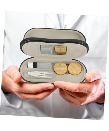 Lalafina Dual-Purpose Glasses Case - Travel Size Multifunctional Holder for Glasses & Contact Lenses | Double-Sided Design | Ideal for On-the-Go Use - Buy Online on GoSupps.com