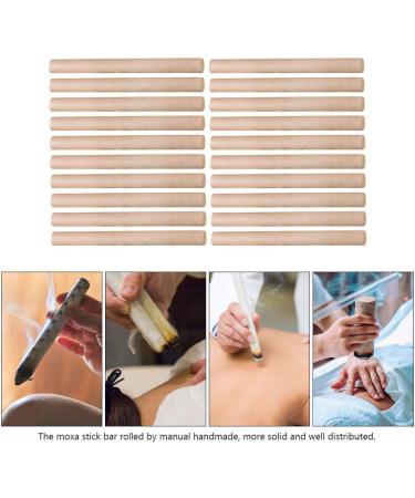 Milists Smoke-Free Moxa Sticks - 20 Pieces Roll for Muscle Relief & Moxibustion Therapy - Buy Online on GoSupps.com