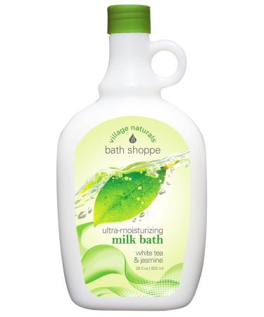 Village Naturals Bath Shoppe White Tea Milk Bath 28 fl oz - Buy Online on GoSupps.com