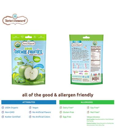 Torie and Howard Chewie Fruities  Sour Apple  4 Ounce 1 - Buy Online on GoSupps.com