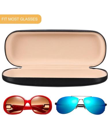 Exceart Sunglasses Pocket Case | 4pcs PVC Hard Shell Glasses Holder & Organizer - Unisex Protection - Buy Online on GoSupps.com