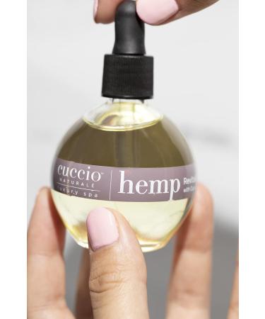 Cuccio Naturale Hemp Revitalizing Oil With Capuacu And Chia - Renewing Body Oil - Moisturizing Therapy To Repair Dry Skin - All Natural Paraben Free Formula - Hands Feet And Body - 2.5 Oz 2.5 Ounce (Pack of 1) - Buy Online on GoSupps.com