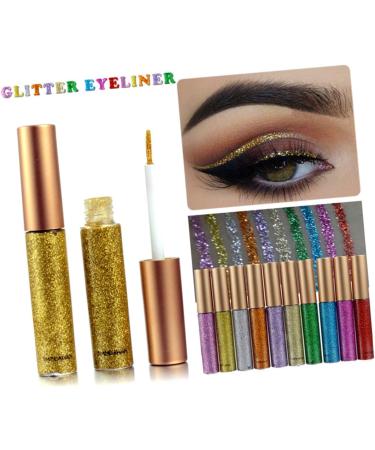 FOMIYES 30 Pcs Eyeshadow Eyeliner Pencil Liquid Eyeliner Glitter Eyeliner Eye Shadow Sequins Set 1 count (Pack of 1) Assorted Colorx3pcs - Buy Online on GoSupps.com