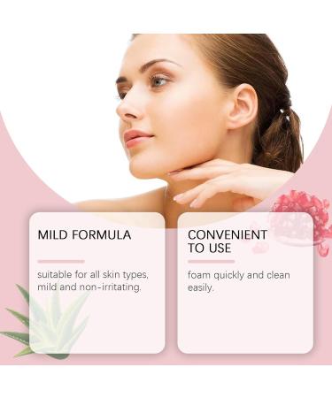 Pomegranate Facial Cleanser - Deep Cleans Pores & Exfoliates Hydrating Non-Tightening Suitable For All Skin Types(3PCS) - Buy Online on GoSupps.com