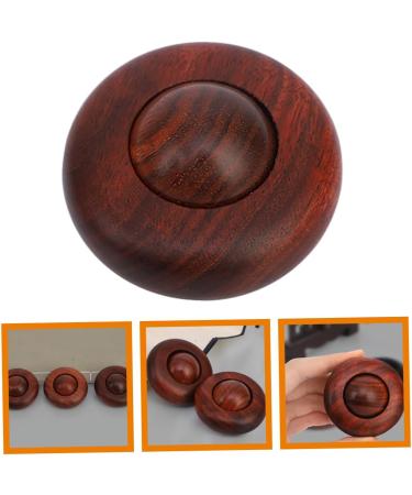 Goohochy Portable Hand Massage Ball - Wood Relaxing Palm Massage Balls for Stress Relief & Relaxation - Buy Online on GoSupps.com