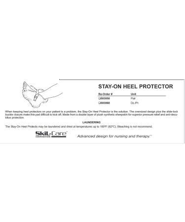 Skil-Care 503050 Heel Protector Sheepskin Stay-On - 1 Pair - Buy Online on GoSupps.com