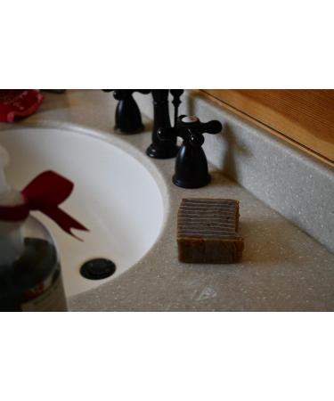 Jenny Joy's Organic Pine Tar Soap Bar - Handmade for Men & Women | Moisturizes & Heals Dry Skin | Natural Woodsy Scent | 5-6 oz - Buy Online on GoSupps.com