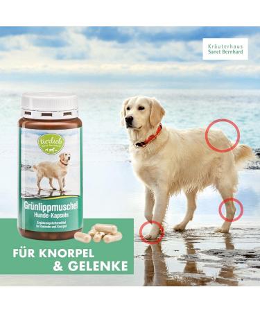 New Zealand Green Lipped Mussel Capsules for Dogs - Buy Online on GoSupps.com