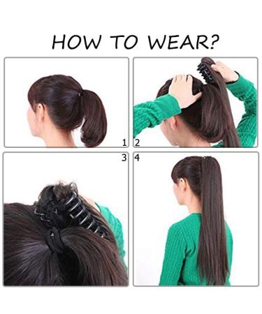 Clip-In Braid Hair Extension - Realistic Wavy Ponytail with Butterfly Clip - 18 Light Brown (45cm) - Affordable Hair Extensions - Buy Online on GoSupps.com