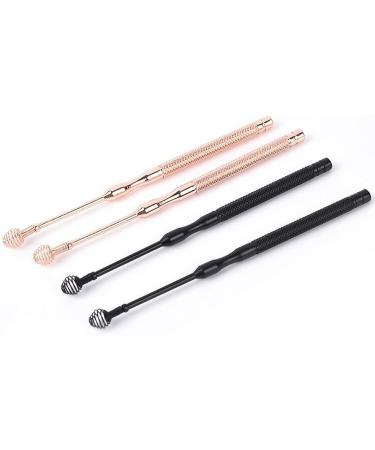 SSWERWEQ Ear wax removal tool Ear Wax Cleaner Ear Wax Removal Tool Earwax Remover Portable Stainless Steel Earpick Earwax Removal Tool (Color : Gold) - Buy Online on GoSupps.com