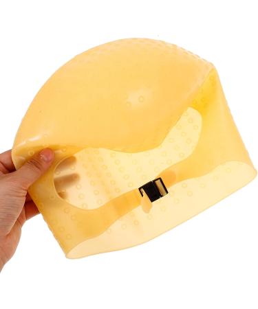 Vaguelly Bonnet de Coloration Capillaire Silicone 2 Pi ces Taille Unique avec Aiguille pour M ches Bonnet M ches R utilisable pour Professionnels et Particuliers Utilisation Salon - Buy Online on GoSupps.com
