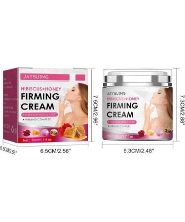 Botiniv Hibiscus and Honey Firming Cream 50ml | Infused with Hibiscus Flower Extract Honey Collagen and Jojoba Oil | Skin Firming Cream with Collagen - Buy Online on GoSupps.com