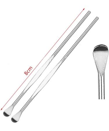 5PCS Ear Pick Wax Removal Kit Tool Medical Stainless Steel Ear Cleaning Curette with Case Holder For Humans - Buy Online on GoSupps.com