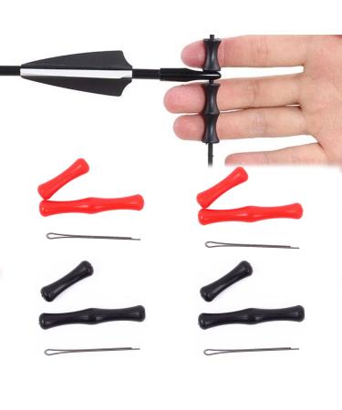 Arch tendant finger sauces finger-protecting sheet Bowstring finger protection archery finger protection silicone shoot hunt strings protection fingers protection for recurve-arch protection tools 4 set - Buy Online on GoSupps.com