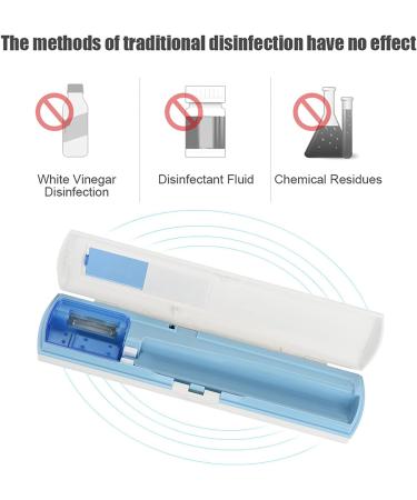 Portable Antibacterial Toothbrush with Germicidal Sterilizer - Lightweight Disinfectant for Travel - Buy Online on GoSupps.com