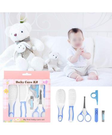 YOUTHINK Baby Grooming Kit | 6Pcs Baby Care Nursery Set with Nail Clipper, Scissor, Ear Pick | Portable Newborn Health Care Kit - Buy Online on GoSupps.com
