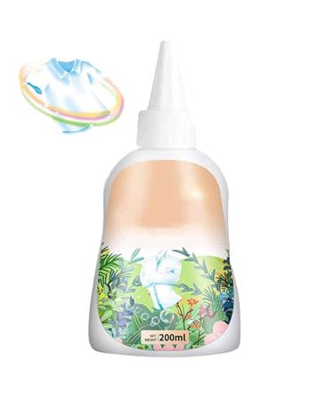 Skoulazeo 2 Clothing Stain Remover | 200mL Clothes Oil Stain Remover | Clothes Cleaning Agent for Home Dorm Apartment Hotel School for Bed Sheet Clothes 2 Pcs a