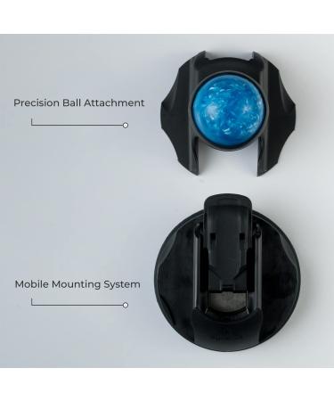 Vertiball Muscle Massage Ball for Pain Relief - Mountable Myofascial Release Trigger Point Self Massager for Full Body Recovery and Therapy - Buy Online on GoSupps.com
