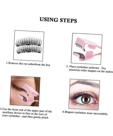 Healeved Magnetic False Eyelash Curler Eyelash Curlers Makeup Tool Women Eyelash Curler Makeup Eyelash Clip Makeup Eyelash Curler Eyelash Curler Clip Fake Eyelash Clamp Lashes Clip 11.5x6.2x1.6cm - Buy Online on GoSupps.com