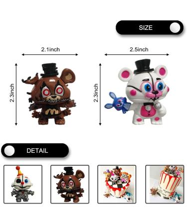 8pcs FNAF Birthday Cake Toppers FNAF Cake Decorating Supplies FNAF Party Supplies - Buy Online on GoSupps.com