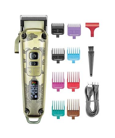 Hair Clippers for Men Professional Hair Trimmer Men's Electric Beard Hair Clipper Electric 4 Speed Adjustable Hair Trimmer USB Charging