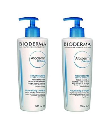 Bioderma Atoderm care cream perfumed 2 x 500 ml 2 pieces 250 ml (pack of 2)