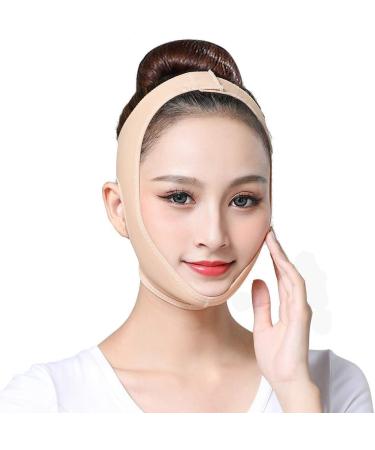 V Face Slimming Belt - Facial Lifting Double Chin Strap for Weight Loss & Skin Care | Ultra-Thin Chin Firming Wrap - Buy Online on GoSupps.com