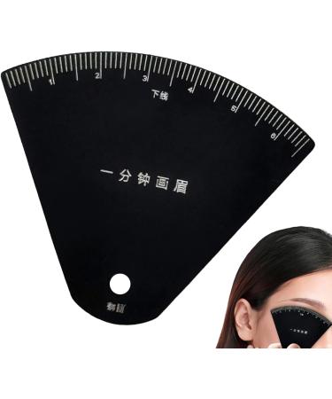 R gle de Mesure Sourcils Gabarit de Maquillage pour Sourcils | Guide de Modelage et Mesure Precis - Stencil de Maquillage pour D butantes a Domicile - Buy Online on GoSupps.com