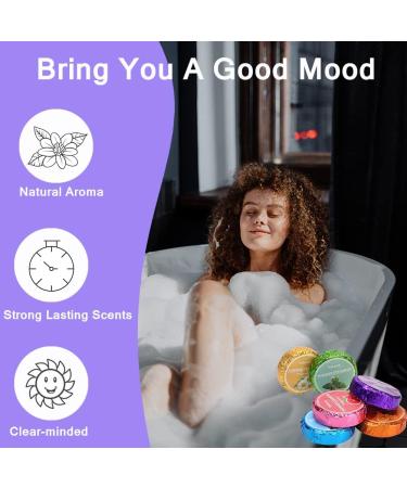 Edeeca Aromatherapy Shower Steamers with Essential Oils - 6 Pack for Self Care & SPA Relaxation - Birthday Gifts for Women and Men - Buy Online on GoSupps.com
