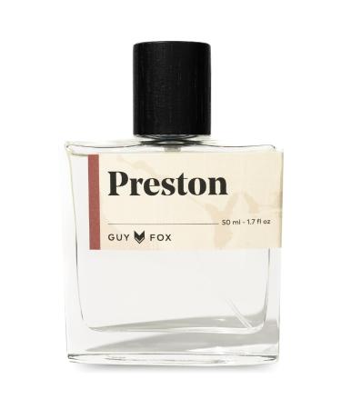 GUY FOX - Preston - Cologne For Men | Crisp Apple Pink Pepper & Tonka Bean | Bright Aromatic Men's Cologne | Men's Fragrance | 1.7 Fl Oz - Buy Online on GoSupps.com