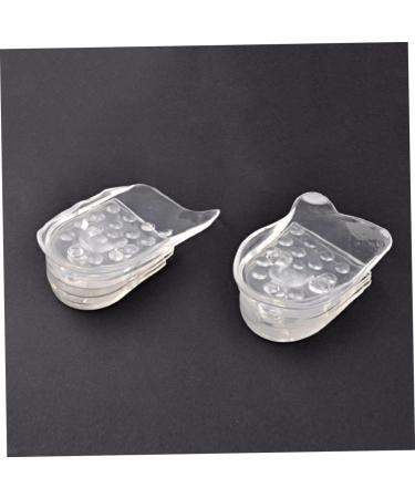 NOLITOY Invisible Heel Pad Insoles - Height Increasing Clear Shoe Cushions for Comfort | Silicone Gel Inserts - Buy Online on GoSupps.com