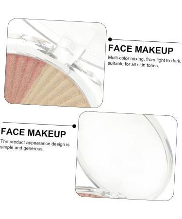 PLAFOPE 1 Box Highlight Powder Highlighting Shimmering Skin Highlighter Women Face Makeup Plastic Shell - Buy Online on GoSupps.com