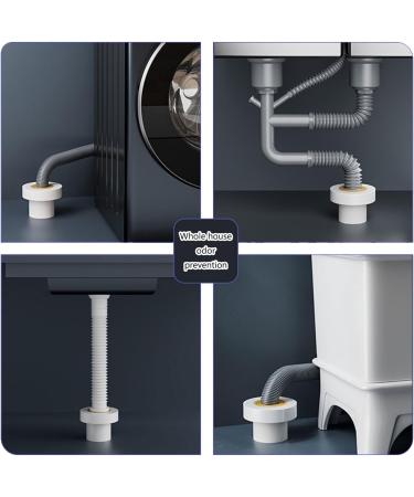 Sink Drain Plug Convenient Dishwasher Drain Solution Drain Cover Effective Odor Prevention For Bathroom & Kitchen Sink Drain - Buy Online on GoSupps.com