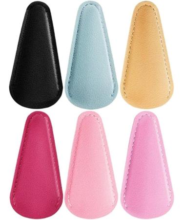 6 Pcs Embroidery Scissors Sheath Safety Scissors Protective Cover Leather Scissors Sheath Scissors Accessories Style2 - Buy Online on GoSupps.com