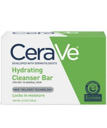 CeraVe Hydrating Cleansing Bar 4.5 oz (Pack of 10)