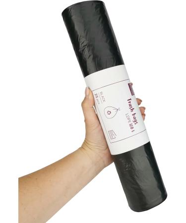 Buy D.Rect 120L Garbage Bags - 25 Durable Plastic Kitchen Bags | Eco-Friendly Recycled Waste Bags | Black Heavy-Duty Trash Bags - Buy Online on GoSupps.com