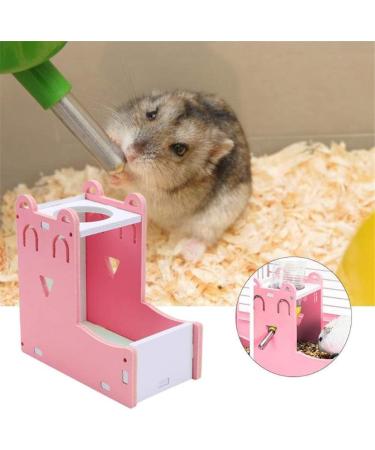 xihan123 Hamster Bowl Plastic Rabbit Food Bowls Durable Resuable Rabbit Hay Feeder For Allow To Keep The Cage Area Clean Help Reduce Hay Waste set-pink - Buy Online on GoSupps.com