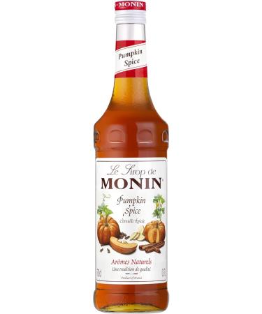 MONIN - Assortiment Sirop Saveur Marshmallow Grill & Sirop de Citrouille Saveur Epic e - Pour Caf Chocolat Chaud Capuccino ou Latte - Ar mes Naturels - Bouteille en Verre - 2 x 70 cl - Buy Online on GoSupps.com