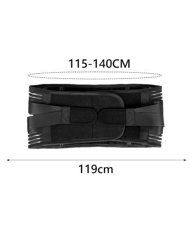 MERIGLARE Back Support Belt with Lumbar Pad Lower Back Brace Anti Slip Multipurpose for Men and Women for Fitness Outdoor Activities XL - Buy Online on GoSupps.com