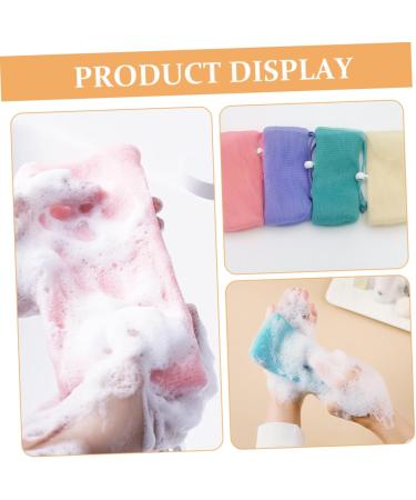 Didiseaon 4 Pi ces Pochette Filet Savon Exfoliant Sac Savon Moussant pour Douche de Voyage Fait Maison avec Cordon de Serrage pour Nettoyage Corps et Visage - Buy Online on GoSupps.com