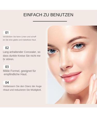  CGACCSD Under Eye Concealer Colored Clay Under Eye Corrector Under Eye Cream Concealer Moisturizing Concealer for Dark Circles - Buy Online on GoSupps.com